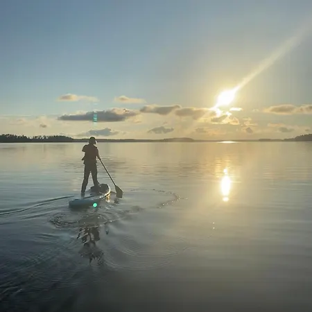 Riverfront Retreat Taimen With Wooden Sauna & Wild Nature * Lasakoski