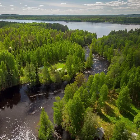 Riverfront Retreat Taimen With Wooden Sauna & Wild Nature